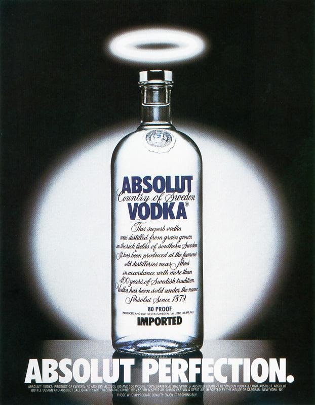 Absolut Vodka Print Ad