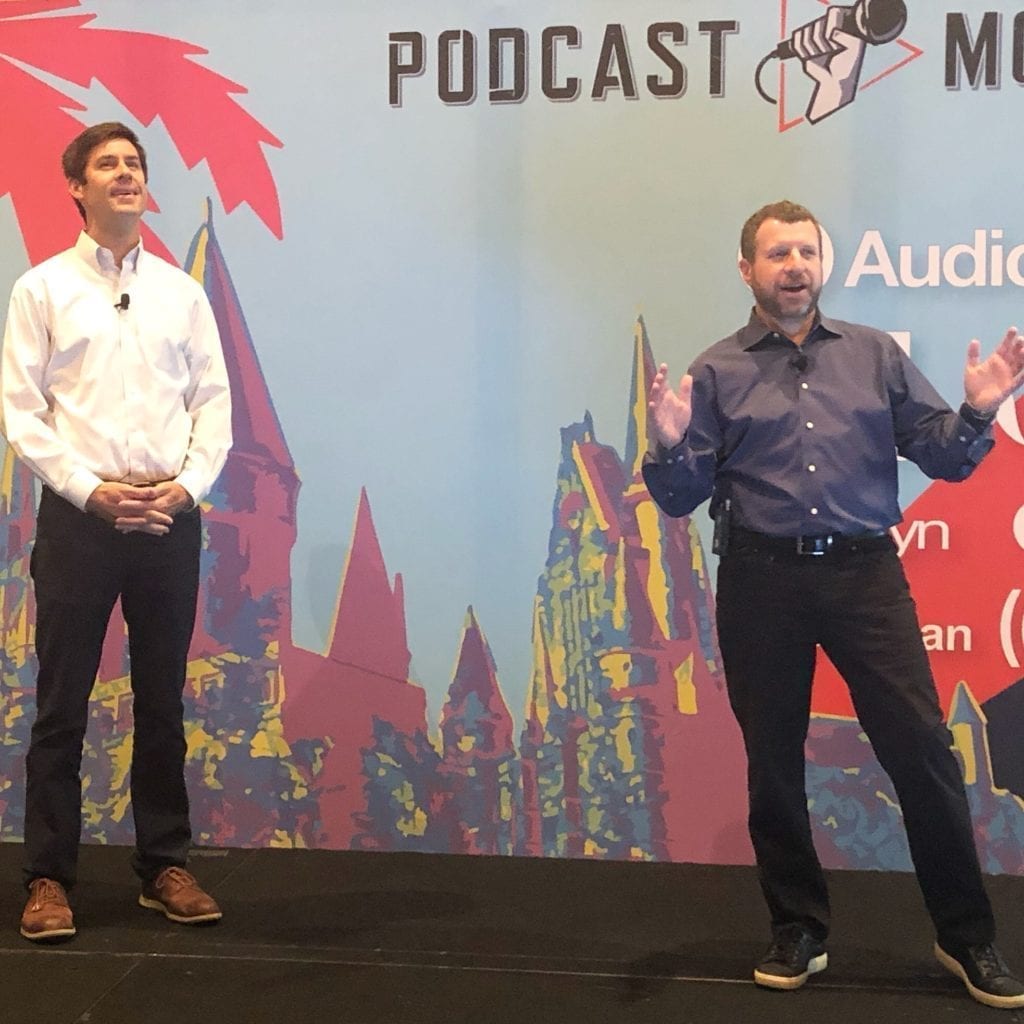 Coleman Insights presenting at Podcast Movement 