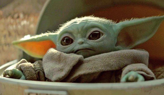 Baby Yoda is the cutest thing in The Mandalorian